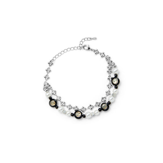 Smile La Beaded Layered Bracelet