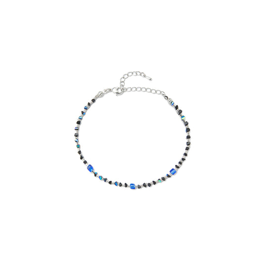 Mystic Blue Stone Crystal Bracelet