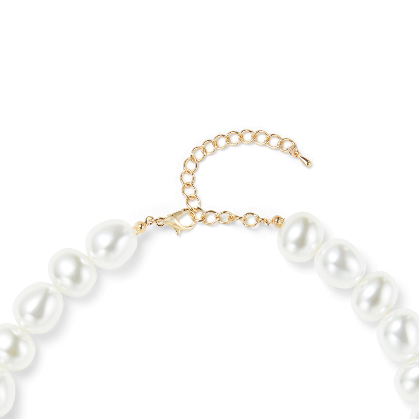 Round & Round Pebble Pearl Necklace