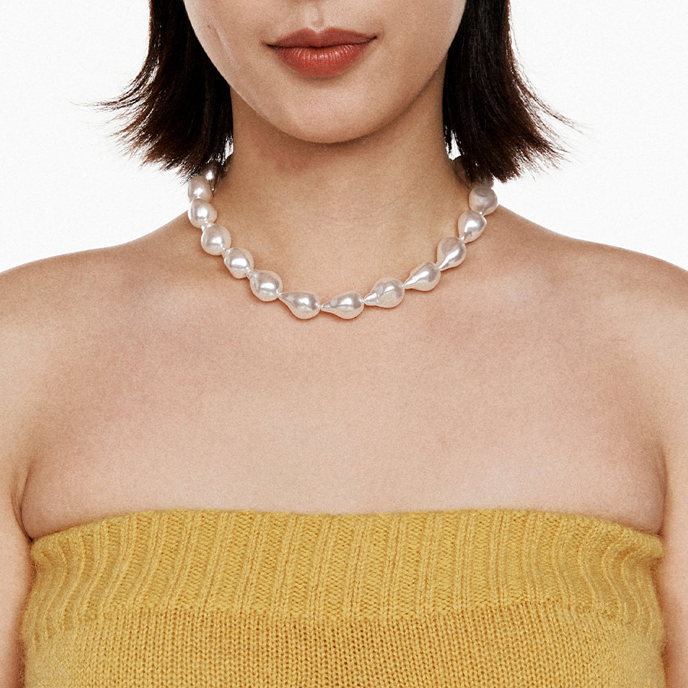 Morning Dew Pearl Necklace